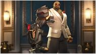 Doomfist in his formal legendary skin (Image via Blizzard)